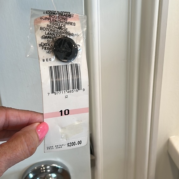 Collections for Le Suit NWT Black Lined Fitted Blazer w/ Front Pockets sz10 NWT - Picture 6 of 11